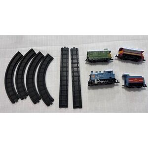 Vintage 1997 Anastasia Movie Burger King Toy Train Set with Tracks 10pc Lot